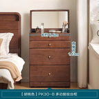 Bedroom bedside table dresser integrated Dressing table Makeup vanity makeup desk Bring makeup box stool nightstands Furniture
