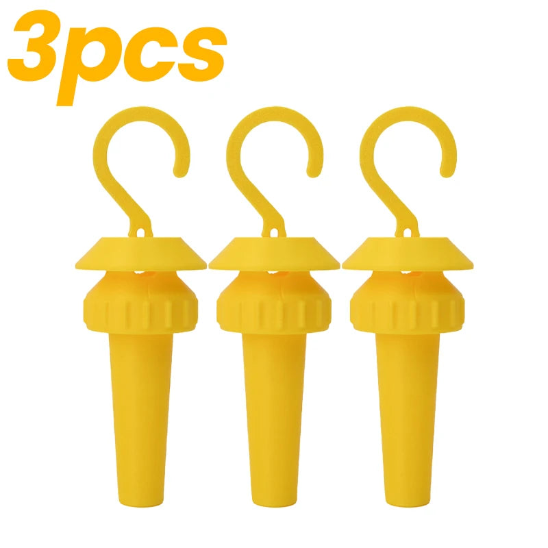 1/20pcs Garden Plastic Fruit Fly Trap Killer Anti Pest Insect Wasp Control Attracting Trapping Drosophila Hanging Trap Catcher