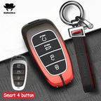 3 4 Buttons New Car Smart Key Case Cover For Hyundai N Performance Tucson Solaris Sonata Hybrid NEXO NX4 Santafe dn8 Accessories
