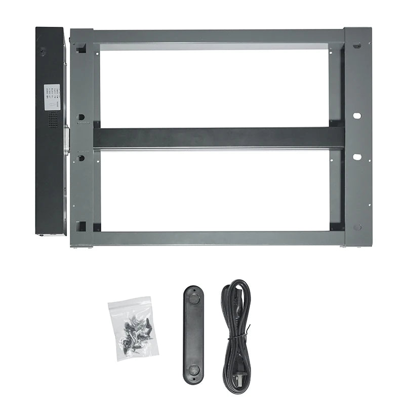 Kitchen electric vertical lift cabinet pull-out basket voice control touch automatic seasoning seasoning basket pull-down