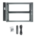 Kitchen electric vertical lift cabinet pull-out basket voice control touch automatic seasoning seasoning basket pull-down