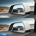 For Tesla Model 3 All Model Wing Rearview Mirror Cover Frame Reversing Mirror Frame Left & Right Exterior Mirror Supporting Ring