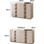 Living Room Modern Cabinets Knobs Italian Light Stainless Cabinets Wooden Storage Cassettiera Stanza Da Letto Home Accessories