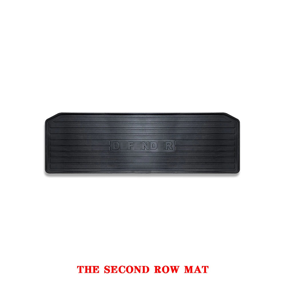 Car Mats with Center Console Mat for Land Rover Defender 90&110 TDi300 TD5 Anti Slip Car Modify Protection Products