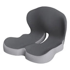 Memory Foam L Shaped Integrated Office Chair Cushion with Lumbar Suppo
