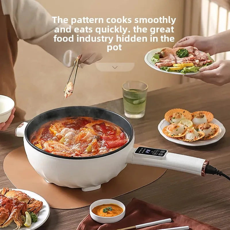 Large Capacity Multi-Functional Electrical Wok Cooker Stainless Steel Integrated Electrical Heating Pot Direct Manufacturer Sale