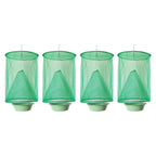 1-10PCS Fly Traps Outdoor Insect Catcher Killer Pest Control Reusable Hanging Flytrap Cage Net Traps Garden Hanging Fly Catche