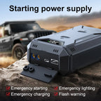 Car Battery Jump Starter Digital Display Portable Car Battery Booster