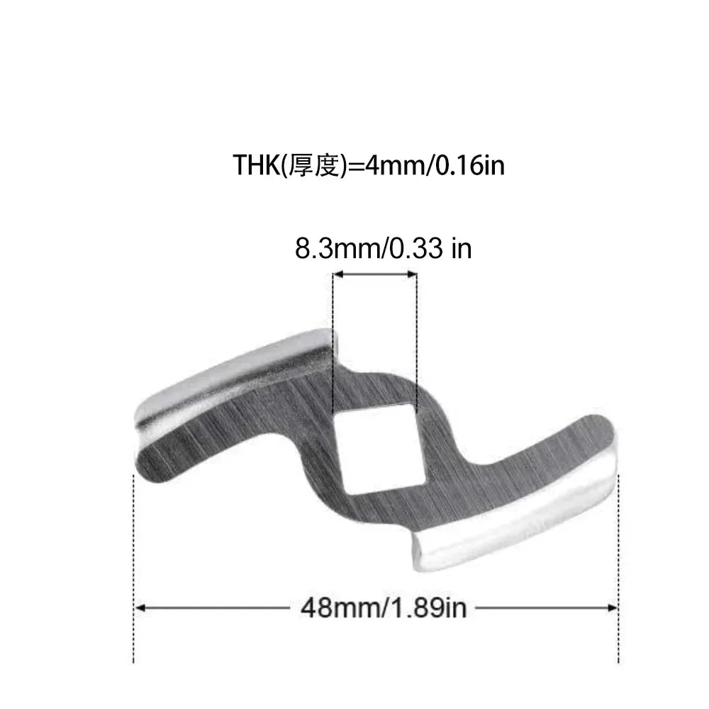 Meat Grinder Pinion Mixer Spare Parts Meat Grinder Knife Stainless Steel Grille for Food Grinder Accessories Kitchen Tool Good