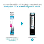 Everydrop Ice and Water Refrigerator Filter 3, EDR3RXD1,4396841,439671