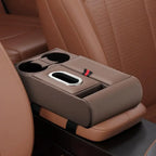 Car Armrest Box Heightening Pad Multifunctional Storage Box Water Cup Case Luxury Vehicle Storage Tissue Holder Organizer N3F6