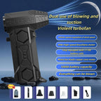 x11 Powerful Jet Blower 990000RPM High Speed Brushless Motor Dust Blower 10000mAh Violent Turbo Fan Portable Car Vacuum Cleaner