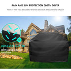 Outdoor BBQ Cover Dust Waterproof Weber Heavy Duty Charbroil Grill Cover Rain Protective Outdoor Barbecue Cover BBQ Accessories