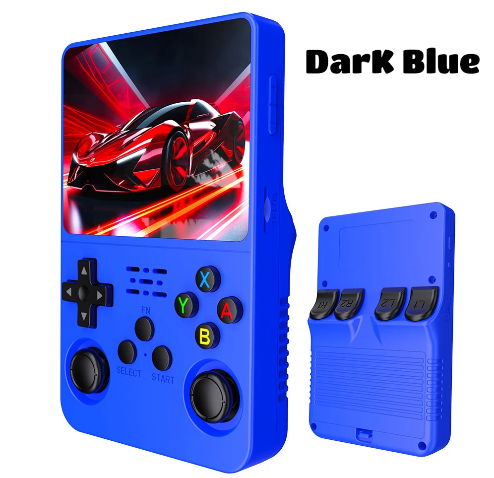 BOYHOM R36S Retro Handheld Game Console - Linux System, 3.5" IPS, 64GB/128GB/256GB | AlluCanFind