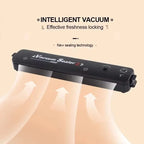 Kitchen Home Vacuum Sealer Food Preservation Plastic Bags Sealer Packaging Machine Automatic Sealing Machine Kitchen Gadgets