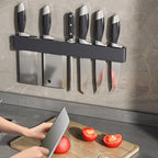 Kitchen Multi-Functional Storage Rack，Wall-Mounted Simple Knife Holder Storage for Kitchen Knives and Cutting Knives