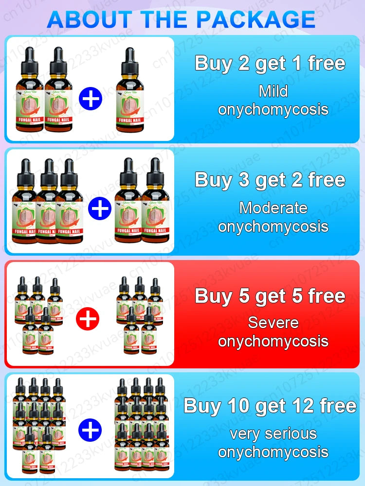7-Day Nail Fungus Treatment Oil - Repair Onychomycosis Fast
