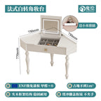 Flip Lights Storage Vanity Table Mirror Drawers Woman Small Cabinet Bedroom Dressers Girl Makeup Pink Coiffeuse Furniture Home