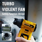 110,000RPM Air Blower Turbo Jet Fan 52M/S Electric Power Display Handheld Mini Dust Cleaner High Speed Duster Gun Cleaning Tool
