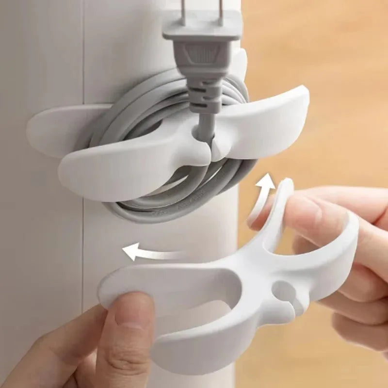 Kitchen Storage Wire Winder, Household Traceless Plug Fixed Power Cord Organizer, Wire And Cable Management, Home Storage Tools