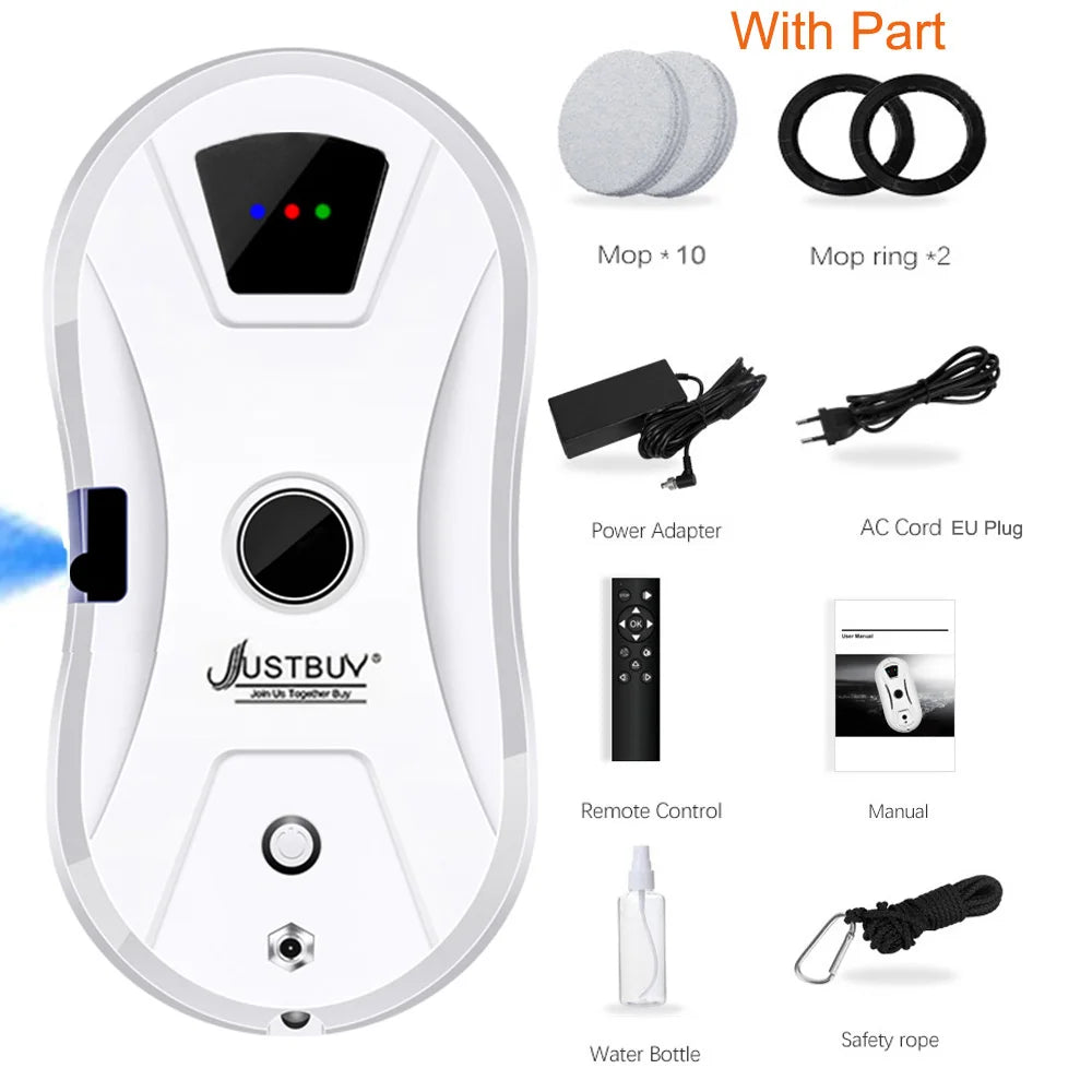 Window Robot Vacuum Cleaner Cleaning Electric Glass limpiacristales Remote Control Machine
