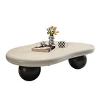 Light Luxury Cream Style Cloud Coffee Table Living Room Furniture Creative Dining Table Side Tables Coffee Table for Living Room