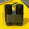 Stainless Steel double outlet angle valve large flow shower valve control valve, suitable for bathrooms and washing machines