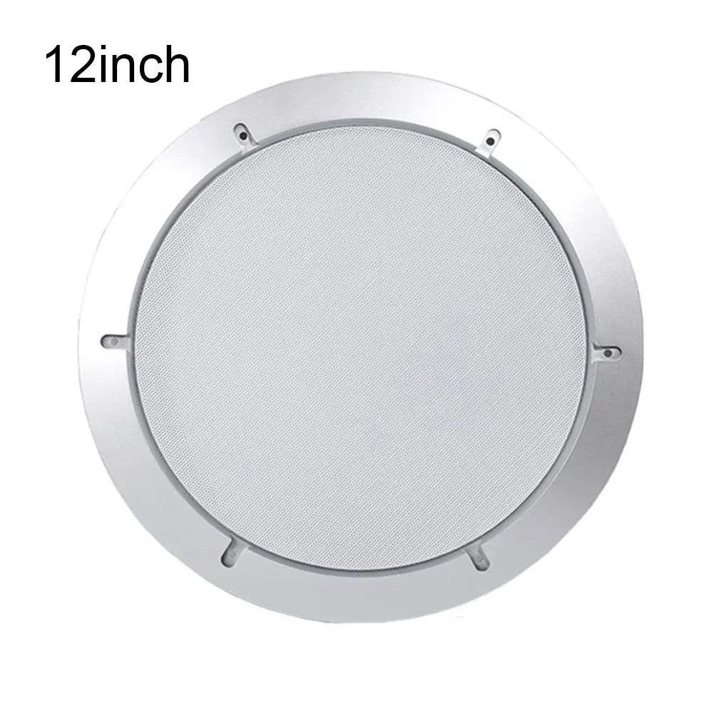 Professional 12 Inch Speaker Net Cover Car Home Mesh Enclosure Frame Wire Grilles Circle Speaker Protective Cover Accessories
