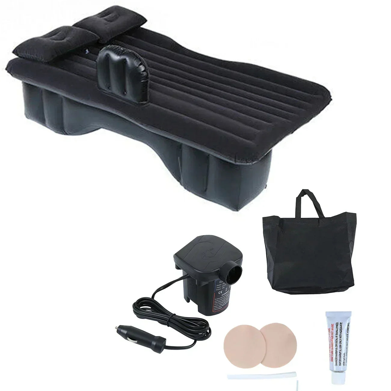 Car Inflatable Bed for Car Travel, Air Mattress Back Seat Use, Camping Sleep Rest