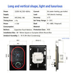 Tuya 5A/16A House Smart WiFi Thermostat Water Electric Heating Gas Boiler Floor Heating  Touch Screen Temperature Controller