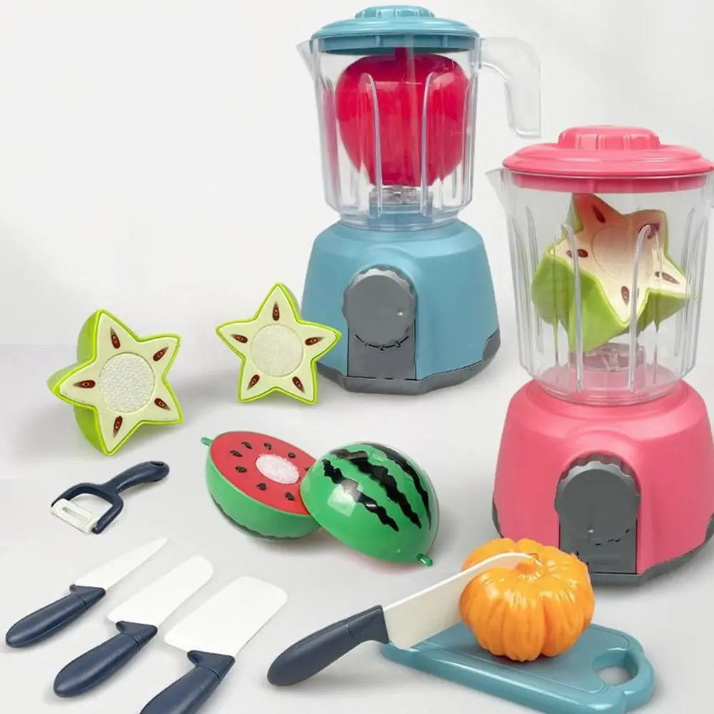 Multicolor Kids Cooking Playset Microwave Plastic Baking Playset Simulation Design Gas Stove Playing House Kitchen Toy Toy