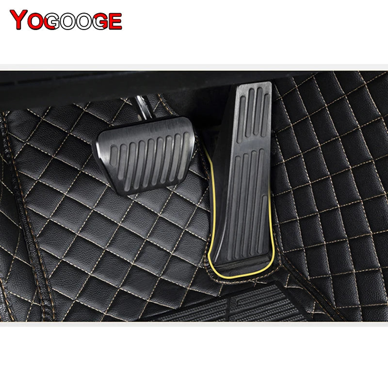 YOGOOGE Custom Car Floor Mats For Hyundai Creta Ix25 Auto Carpets Foot Coche Accessorie
