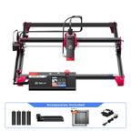 AlgoLaser Laser Engraver DIY KIT MK2 10000mW, Laser Cutter with 3.5" Touch Screen and AlgoOS High Precision Laser Engraving Tool