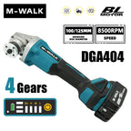 M-WALK 100/125mm Brushless Angle Grinder Polishing Cutting Machine Cordless Angle Grinder Power Tools For Makita 18V Battery Pin