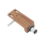 LP Vinyl Record Turntable Solid Wood Cartridge Stylus Headshell With Connecting Line Counterweight For Phonograph Accessories