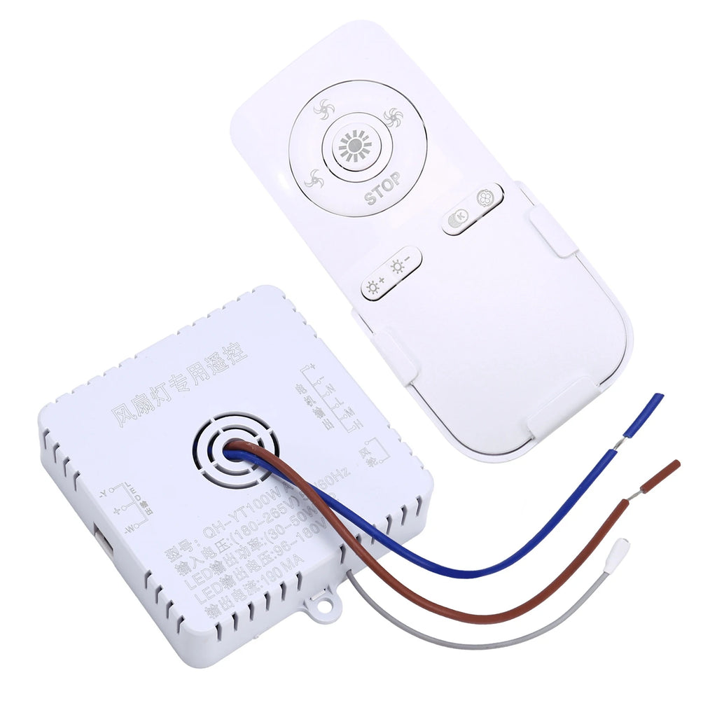 Bedroom Ceiling Fan Light Remote Control 100W Receive Controller Driver Fan Light Accessories 30-50W X 2