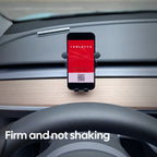 Cell Mobile Phone Holder Noiseless Gravity Support Mount Bracket Vent Clip Air Outlet Stand Base For Tesla Model Y 2020-2024
