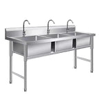 Custom Stainless Steel Kitchen Workbench Commercial Food Prep Table for Hotel and Catering Kitchen