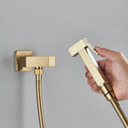 Chrome Handheld Toilet Bidet Faucet Stainless Steel Bidet Shower Hygienic Shower Wall Shower Woman Cleaner Cold Water Only