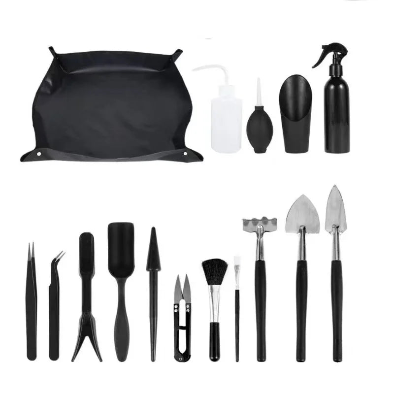 Mini Garden Hand Transplanting Succulent Tools Set Small Miniature Planting Indoor Care Cactus Houseplant Bonsai Tool Kit