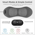 3 in 1 Electric Lumbar Support Pillow with Heat, Vibration, Traction - Adjustable Smooth Spine Back Massager for Lower Back Pain