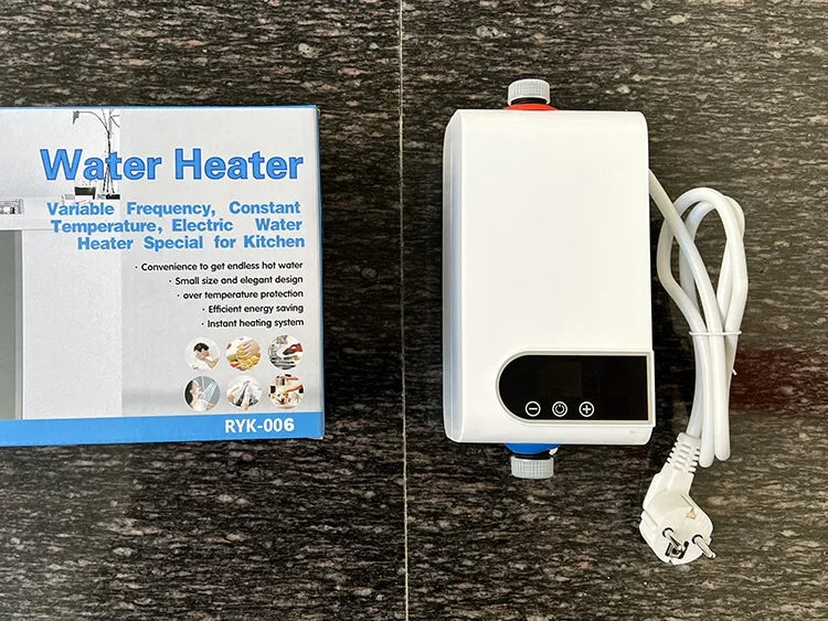 Instant Electric Water Heater Memory Function Frequency Conversion Constant Temperature Water Heating Machine 220V 4500W