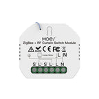 MoesHouse DIY ZigBee Smart RF433 Curtain Switch Module  for Motorized Roller Blinds Motor 2MQTT Smart Life APP Alexa Google Home