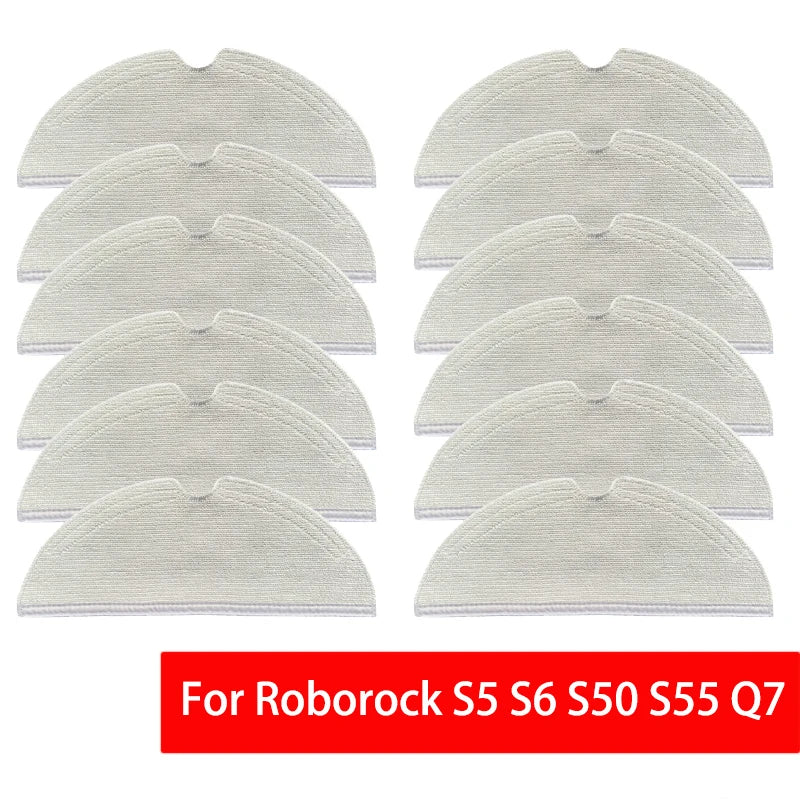 Mop Cloths Rags Pads Accessories For XiaoMi Roborock S5 Max S6 Pure S6 MaxV S5 S51 Xiaowa E25 E35 Vacuum Cleaner Spare Parts