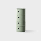 Round bedside table nordic plastic Bedside cabinet for bedroom small side end table nightstand Storage locker