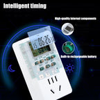 72W Large Garden Irrigation Timer Watering System Fog Nozzles Irrigation Kit Automatic Spray Misting Plant Watering System