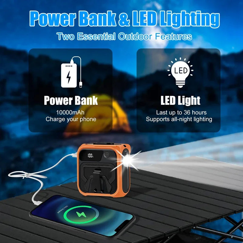 Xiaomi Portable Waist Fan Rechargeable Hands Free Wearable Clip Fan wi