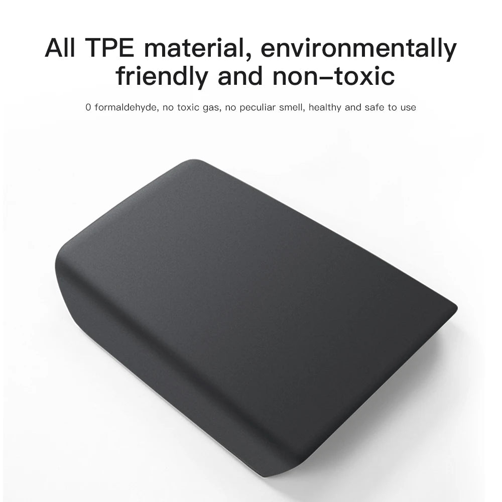 YZ Tesla Model 3 Y Highland Juniper Car Center Console Armrest Pad TPE Soft Case Lid Auto Central Armrest Box Cover Accessories