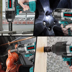Brushless 3100N.M Electric Impact Wrench 3 Gears Cordless Electric Torque Wrench Screwdriver Power Tools For Makita Battery Pin