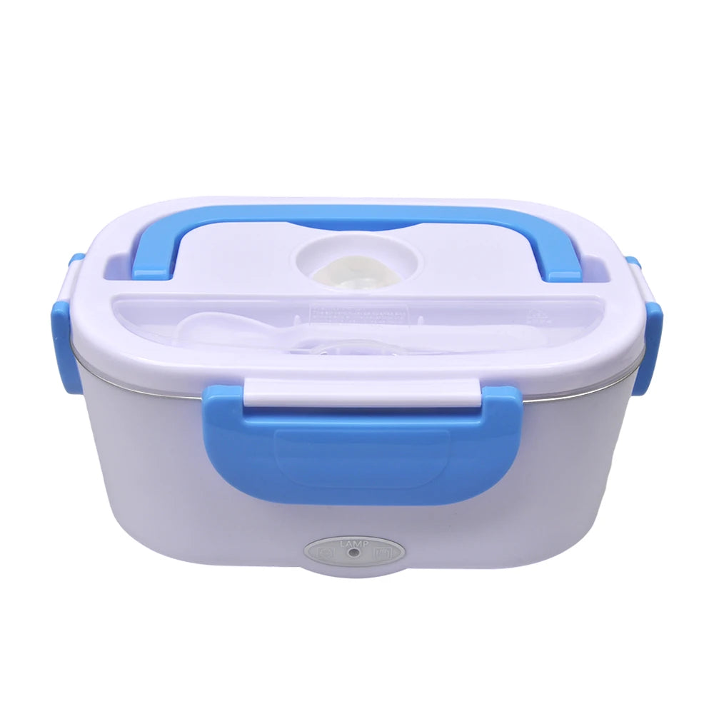 Portable Electric Food Warmer Heater, 12-24V 110/220V Lunch Box For Home Car Use, Food Container Rice Container Dinnerware Sets